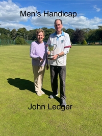Mens Handicap 2024 - John Ledger