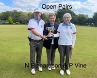 Open Pairs 2024 - P. Vine / N. Richardson