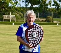 Sue Hanlon - Our ladies singles champion 2025
