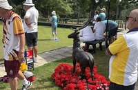 The famous Buxted Park stag