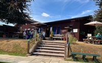 The Buxted Park clubhouse
