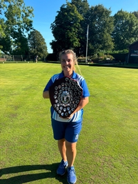 Ladies Singles Champion Nicola Champion