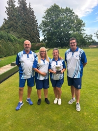 Aussie Pairs Winners Nicola and Alex with Runners Up Leah Hawkins and Mark Strong
