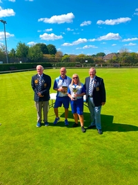 Congratulations to Leah Hawkins and Mark Strong, Sussex County Mixed Pairs Champions 2026