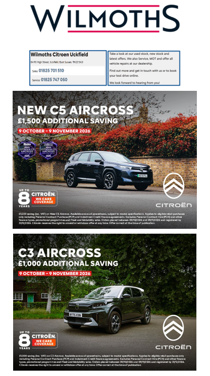 Wilmoths Citroen Uckfield logo