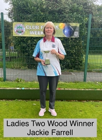 Ladies Two Woods - Winner