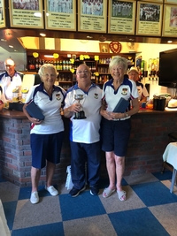 Sue Willmott and Gail Dunlop - Pairs winners