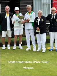 Men's Pairs winners