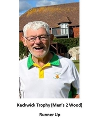 Men's 2 Wood runner-up