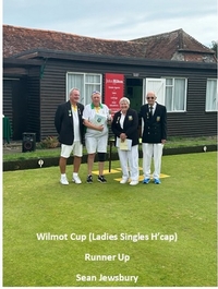 Ladies Handicap runner-up