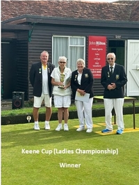 Ladies Championship winner