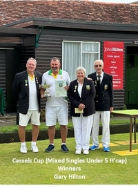 Mixed Singles winner