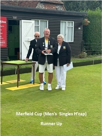 Men's Handicap runner-up