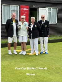 Ladies 2 Wood winner