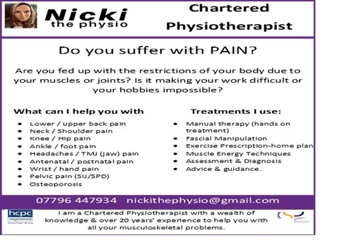 Nikki the Physio logo